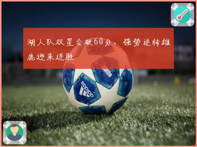 湖人队双星合砍60分，强势逆转雄鹿迎来连胜